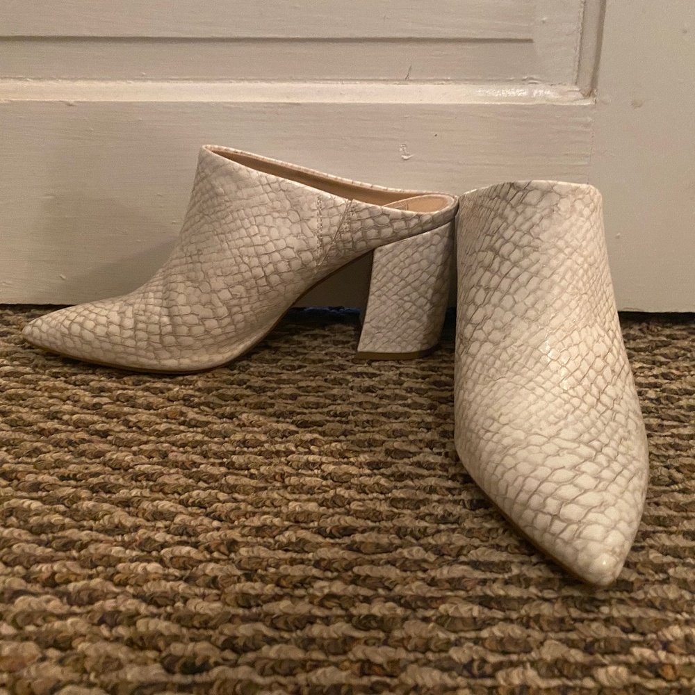 Heeled Mules